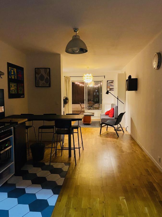 Grand Studio De 38M2 Et Cour Independante De 25M2 Dont Wifi Et Netflix Appartement Montpellier Buitenkant foto